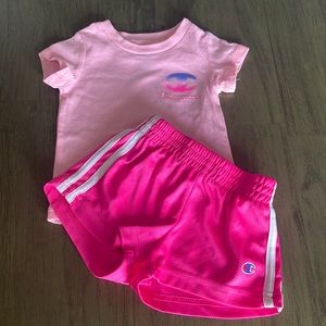 Shirt and short set